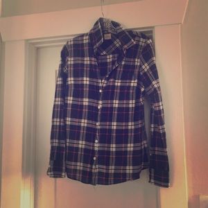 JCrew lightweights flannel